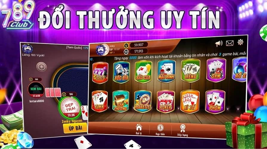 Giới thiệu 789Club casino có tỷ lệ ăn thưởng khủng